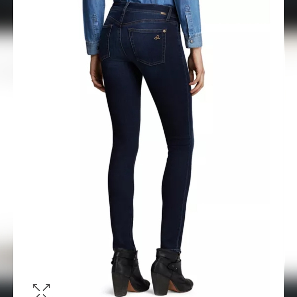WOMENS DL1961 FLORENCE INSTASCULPT LEGGING DARK BLUE JEANS SIZE 27